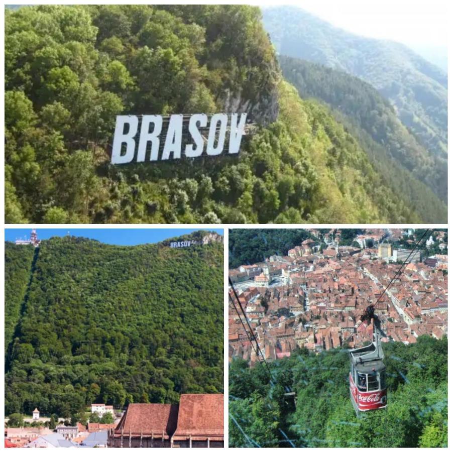 Ama Apartament Cu Terasa 50 Mp & Parcare Braşov Exterior foto